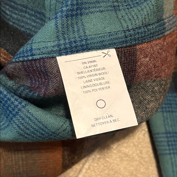 Pendleton Plaid Virgin Wool Jacket - Picture 7 of 7